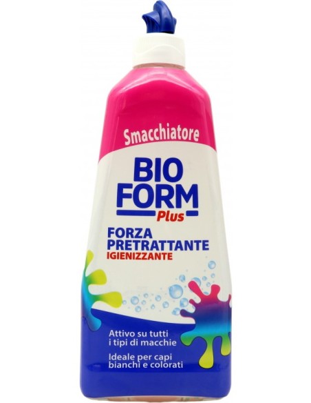 Bio Form Plus Smacchiatore Forza Pretrattante Igienizzante - 500ml